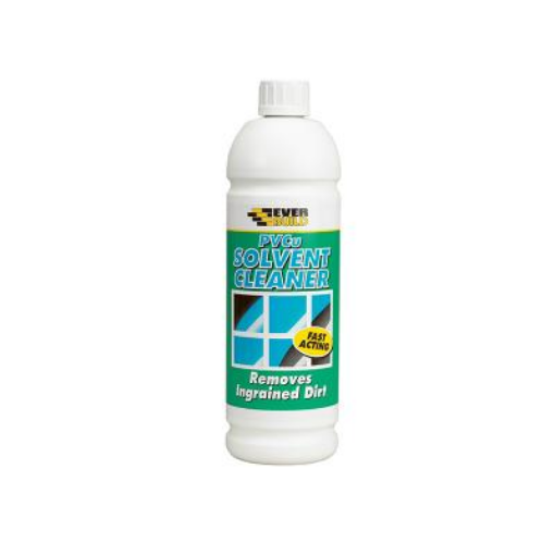 Picture of Toolbank EVB Cleaner PVCu Solvent for Window/Garden Furniture Everbuild 1Ltr | PVC1S