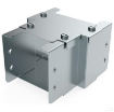 Picture of Unitrunk Reducer 1 Compartment QuickFix 150x150-100x100mm Steel Pre-Galvanised | RE66-44