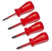 Picture of CK Screwdriver Stubby Slim VDE 4 Piece Set Chrome Vanadium Steel | T48349