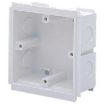 Picture of MK Electric - Cable Management Box 1 Gang Prestige 2com 25mm White PVC-U | VTS6025WHI