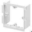 Picture of MK Electric - Cable Management Box Back 1 Gang for 3D Skirting Trunking Prestige 3D White PVC | VP131WHI