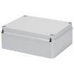 Picture of Gewiss UK Junction Box Smooth Walls with Plain Screwed Lid IP56 44 CE Range 190x140x70mm Grey RAL 7035 | GW44207