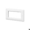 Picture of MK Electric Frontplate 4M Euro White | MB184WHI