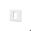 Picture of MK Electric Frontplate 1M Euro White | MB181WHI