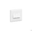 Picture of MK Electric Switch Small Rocker 3 Gang 2 Way 10AX White | MB4863WHI