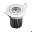 Picture of Meridian Downlight COB LED Compact Dimmable 6500K IP20 15W 85-240V 90x96mm White | COB15CW-WHI