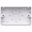 Picture of MK Electric K Box 2 Gang PVC Surface Logic Plus 87x148x32mm White | 2183WHI