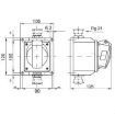 Picture of Gewiss UK Socket Low Voltage Angled Surface 3P+N+E 32A 380V | GW62420