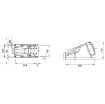 Picture of Gewiss UK Socket Low Voltage Angled Surface 3P+N+E 32A 380V | GW62493