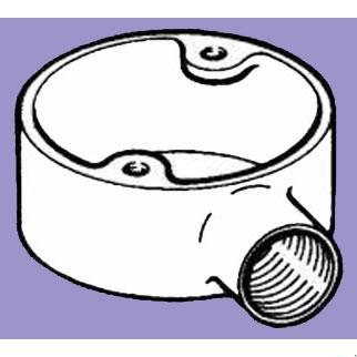 Barton Engineering Circular Box Terminal 1 Way Small Box of 10 25mm ...