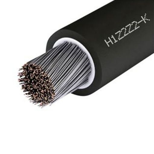 Picture of 4mm² Single Core Double Sheathed Black Solar Cable |  H1Z2Z2-K