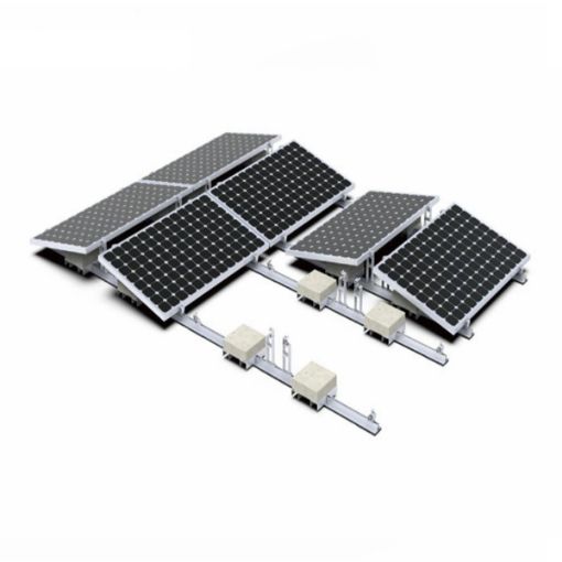 Picture of Enerack Pro E&W Ballasted Panel Solar Mounting System | 1722*1134*30mm Panel Array | 4x4 Panel 15 Degree Tilt