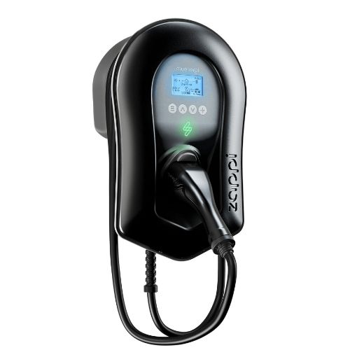 Picture of Zappi 22kW 3Phase Tethered EV Charger Black