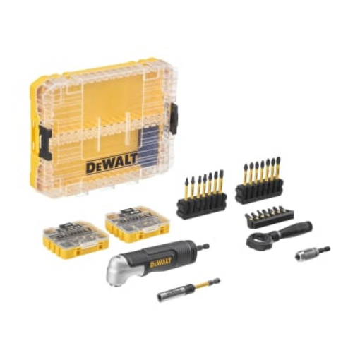 Picture of DeWalt DEWDT70775QZ DT70775 Mix Bit Set with Right-Angle Attachment, 80 Piece