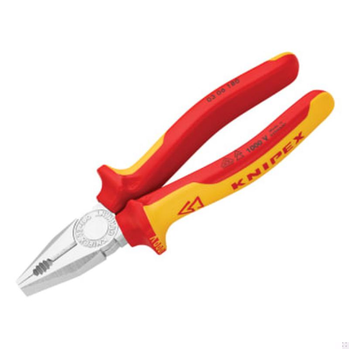 Picture of Knipex KPX0306180 VDE Combination Pliers 180mm