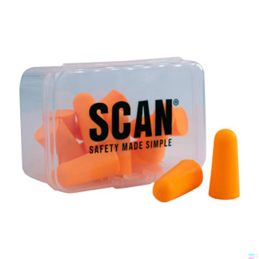 Picture of Scan SCAPPEEARPL Tapered Foam Earplugs (6 Pairs)