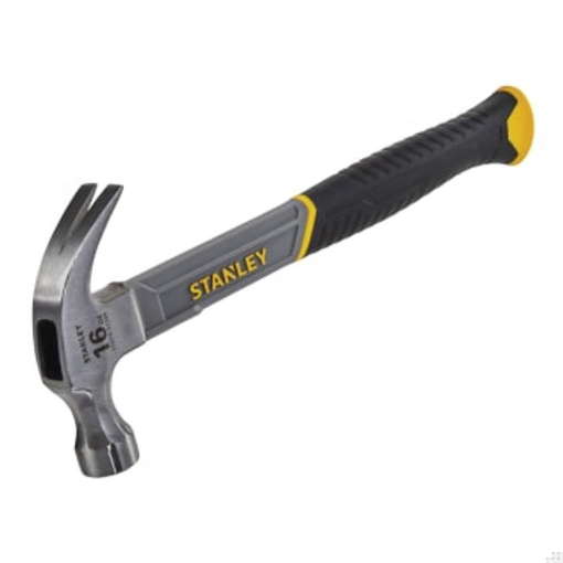 Picture of Stanley STA051309 Curved Claw Hammer Fibreglass Shaft 450g (16oz)