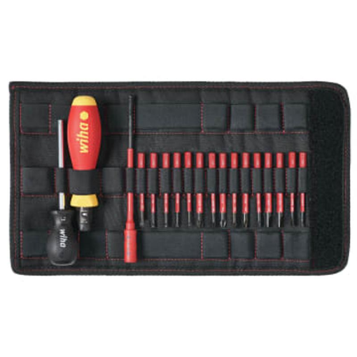 Picture of Wiha WHA36791 TorqueVario®-S electric Screwdriver Set, 19 Piece