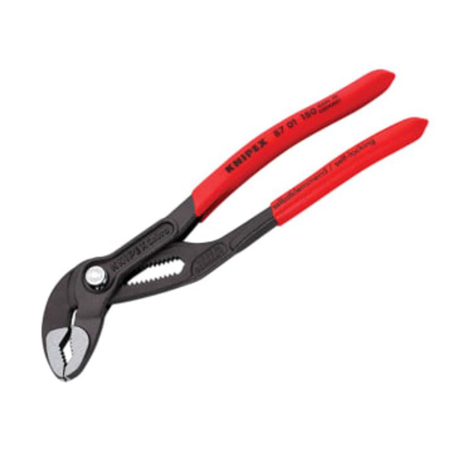 Picture of Knipex KPX8701180 Cobra® Water Pump Pliers PVC Grip 180mm