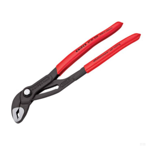 Picture of Knipex KPX8701250 Cobra® Water Pump Pliers PVC Grip 250mm