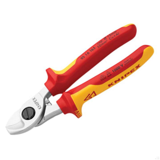 Picture of Knipex KPX9516165 VDE Cable Shears 165mm