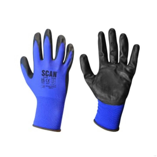 Picture of Scan SCAGLODEXTL Max - Dexterity Nitrile Gloves - L (Size 9)