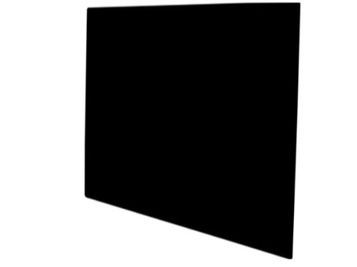 Picture of Glass Infrared Heater Black 450W