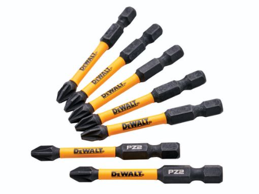 Picture of DeWalt 5+2 PZ2 Screwdriver Bit Pack