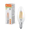Picture of LEDVANCE Candle WARM WHITE CLEAR FILAMENT Dimmable 3,4W/827 E14
