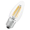 Picture of LEDVANCE Candle WARM WHITE CLEAR FILAMENT Dimmable 3,4W/827 E27