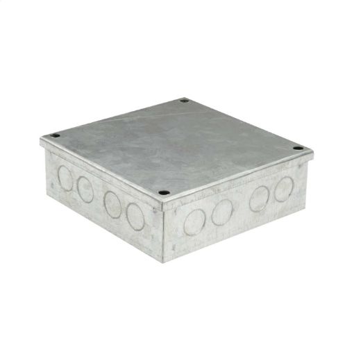 Picture of K.O. Adaptable Box 6" x 6" x 2" – Pre-Galvanised Steel (AB662G)