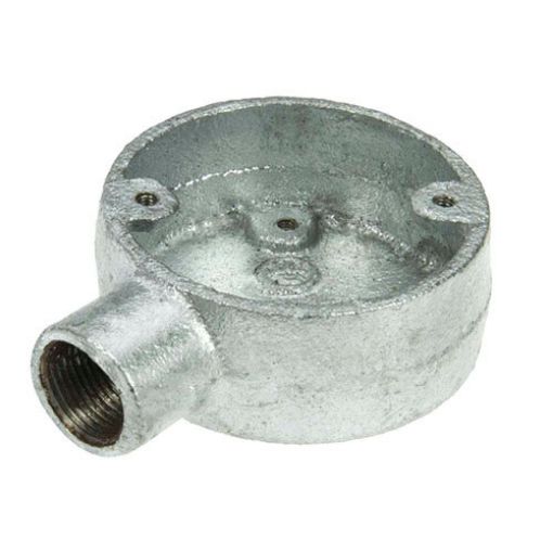 Picture of 25mm Galvanised Conduit End Box (Terminal)