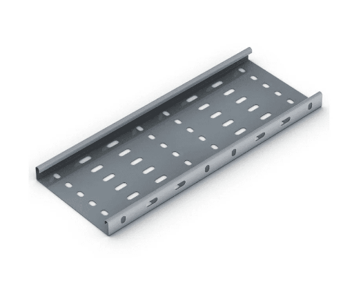 Picture of 50mm Medium Flange Pre-Galvanised Cable Tray – 3m Length