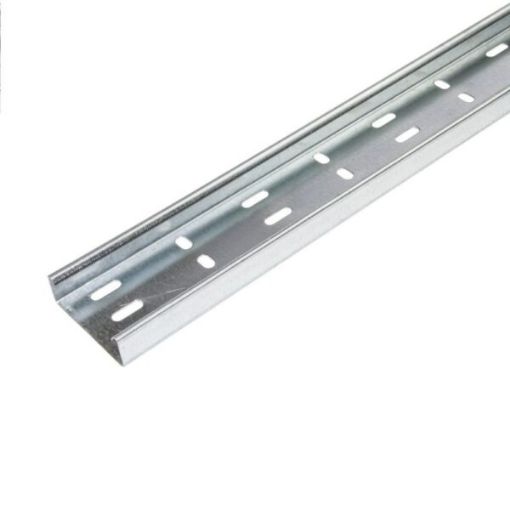 Picture of 75mm Medium Flange Pre-Galvanised Cable Tray – 3m Length