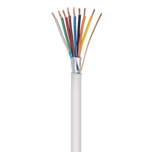 Picture of 8 Core Alarm Cable White LSF Screened – 100m