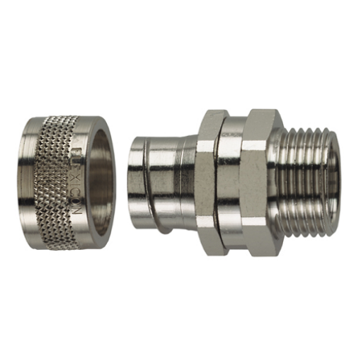 Picture of M25 Nickel Plated Cable Gland – IP54