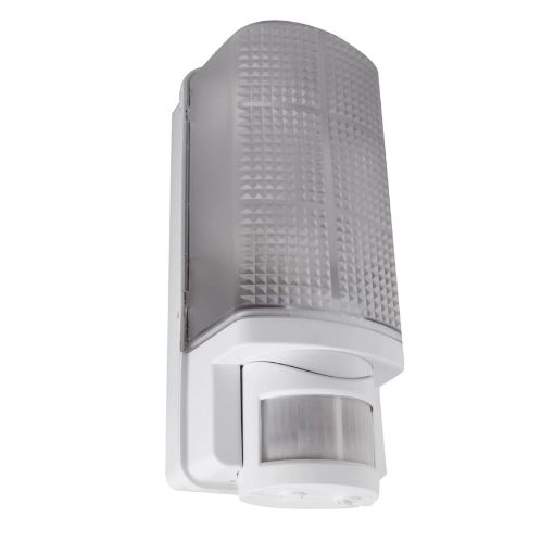 Picture of Robus LEDR60BHPIR04 Whitestar IP44 60W Bulkhead PIR White