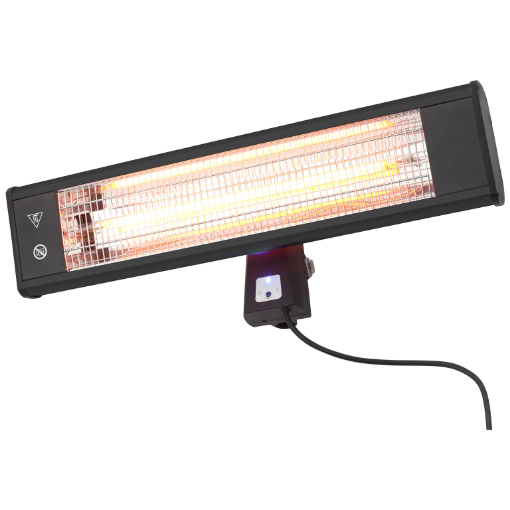 Picture of Forum ZR-32298-BLK Blaze Wall Mounted Patio Heater - 1800W Black