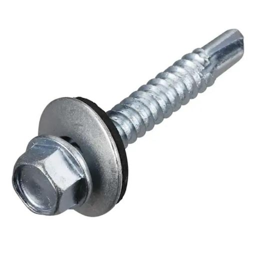 Picture of Olympic Fixings 5.5mm x 38mm Light Washered Hexagon Head Self Drilling Screws