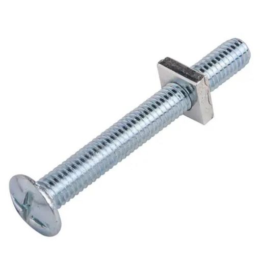 Picture of Olympic Fixings M6 x 50 Roofing Nuts and Bolts BZP