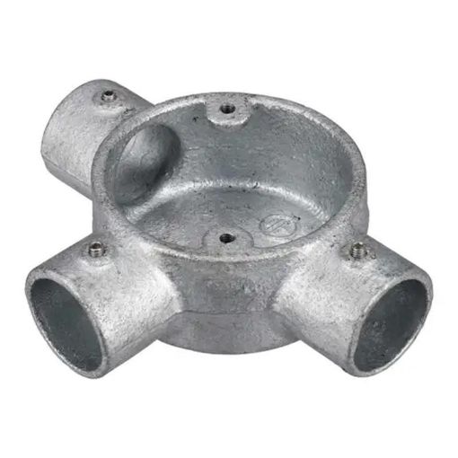 Picture of 25mm Galvanised Screwed Tee Box