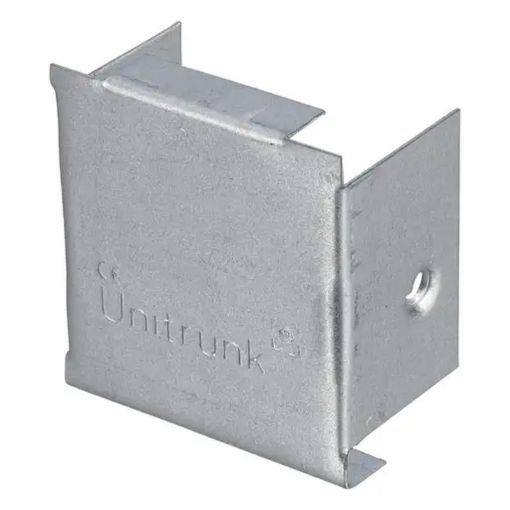 Picture of Unitrunk IP4X 50mm x 50mm Stop End for Galvanised Steel Cable Trunking