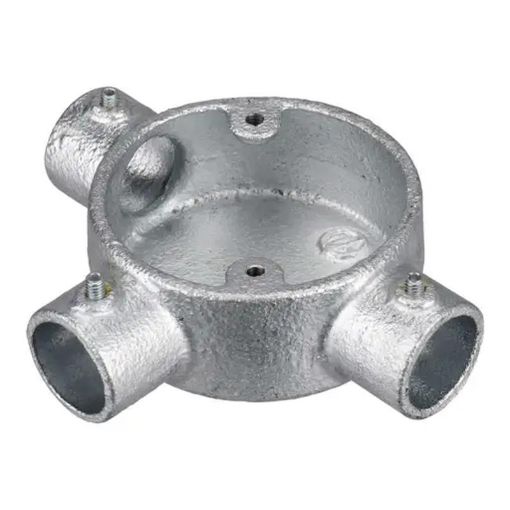 Picture of 20mm Galvanised Screwed Tee Box