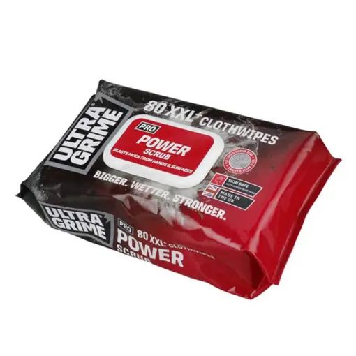 Picture of UltraGrime Pro XXL+ Power Scrub Cleaning Wipes