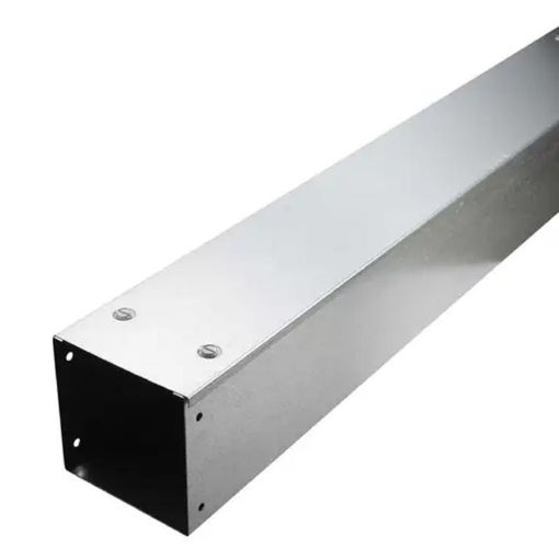 Picture of Unitrunk IP4X 150mm × 150mm Galvanised Steel Trunking (3m Length)
