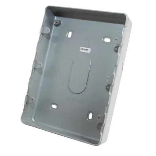 Picture of MK Grid Plus 9 and 12 Gang Surface Metal Backbox with Knockouts