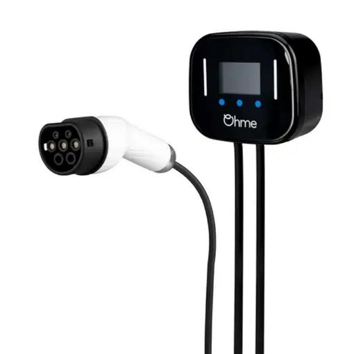 Picture of Ohme - Home Pro EV Charger 7.4kW with Type 2 8m Tethered Lead Black