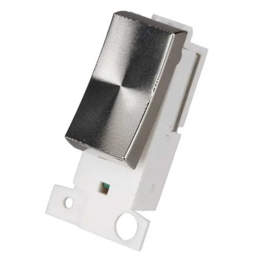 Picture of ENER-J 1 Gang Wireless Kinetic Grid Switch Satin Chrome
