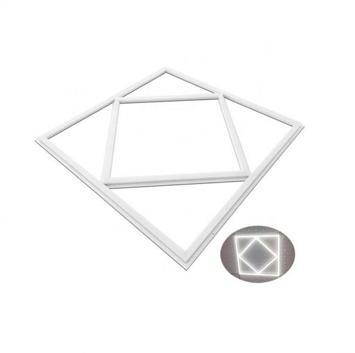 Picture of ENER-J 40W 600 x 600mm Double Square LED Frame Panel 4000lm 6000K