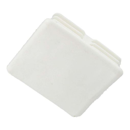 Picture of Deligo Channel End Caps 41mm White (Pack of 100)